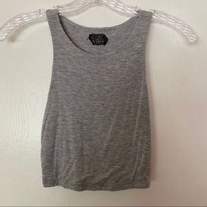 High Neck Fitted Crop Top
